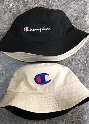 Класна бавовняна двостороння панамка champion