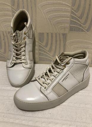 Шкіряні кросівки кеди android homme propulsion mid (оригінал), розмір 42 (27 см)
