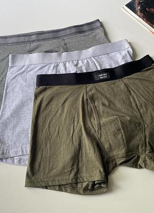3 шт набір боксерів труси з бавовни та поліестеру primark