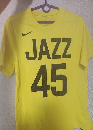 Футбокока nike x nba jazz (michell)