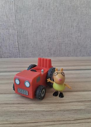 Игровой набор peppa pig трактор пони педро