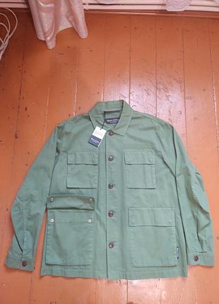 Marc o'polo kуртка милитари цвет хаки (garment dyed) ) xxl.