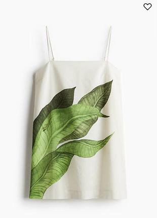 Льняна сукенка h&m edition