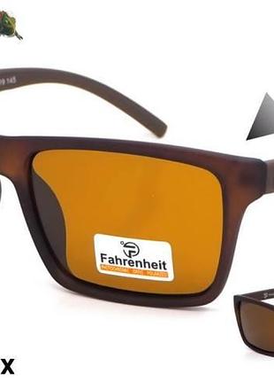 Окуляри-антифари fahrenheit fh305 col.05px: фотохром (хамелеон) + поляризація для водіння