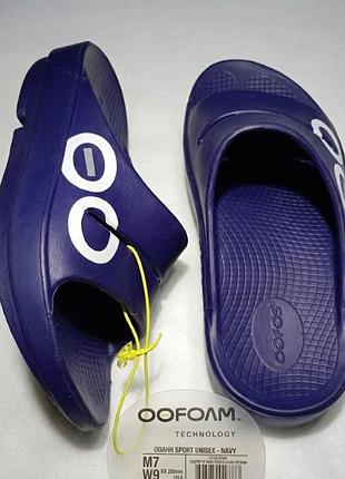 Анатомические восстанавливающие шлепанцы oofos ooahh sport slide
размер 40, длина стельки 26 см, страна производитель вьетнам оригинал