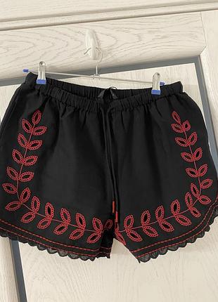 Новые короткие шорты на резинке 50 р zara