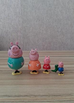 Фігурки для будиночка свинки пеппи peppa pig, оригінал