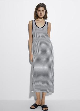 Сукня в смужку massimo dutti
