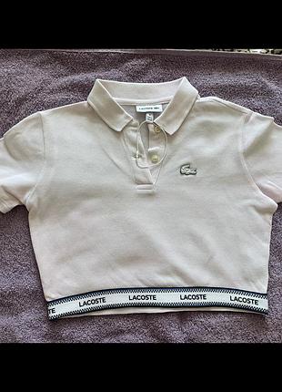 Футболка топ ніжна lacoste