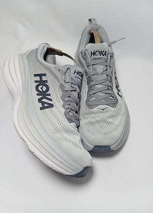 Кроссовки мужские hoka bondi 8 wide (широкая колодка) (42.5 ( 27.5 см))