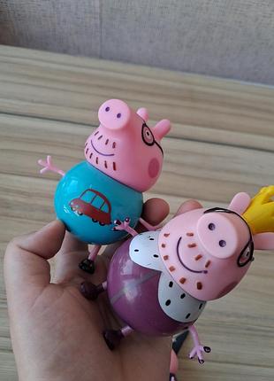 Фигурки свинки пеппы peppa pig, оригинал 4