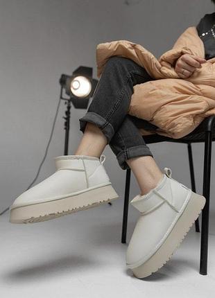 Женские кожа ugg beg m6119-2p вт7687