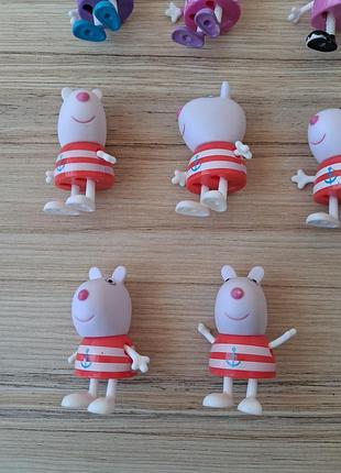 Фигурки друзья свинки пеппы peppa pig, оригинал 4