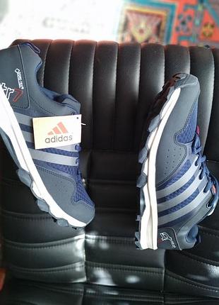 Чоловічі шкіряні кросівки adidas tr7 adizero
