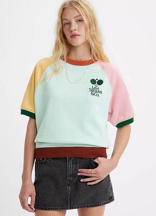 Levi’s оригінальний світшот з коротким рукавом