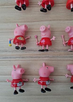 Фигурки свинка пеппа peppa pig, оригинал 4