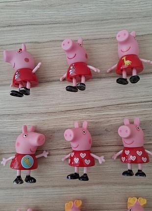 Фигурки свинка пеппа peppa pig, оригинал 3