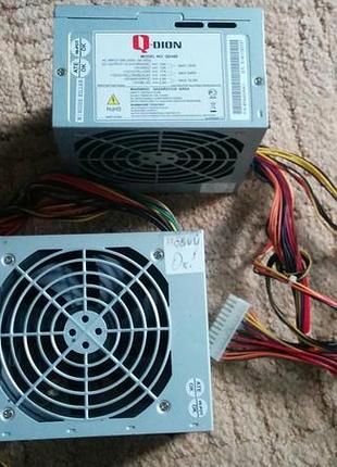 Блок питания qdion 400w (qd400) в виде нового.