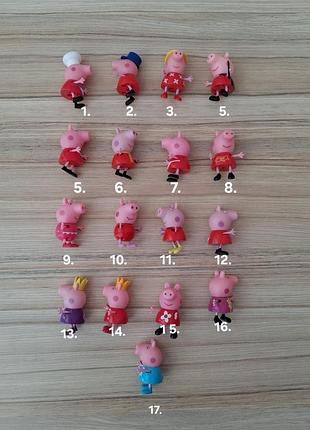 Фігурки свинка пеппа peppa pig, оригінал