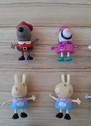 Фигурки друзья свинки пеппы peppa pig, оригинал 2