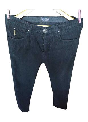 Вельветовые джинсы armani jeans italy dark grey.