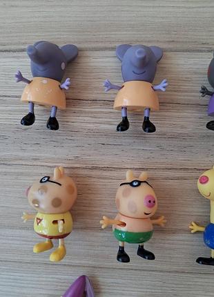 Фигурки друзья свинки пеппы peppa pig, оригинал 2