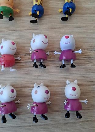 Фигурки друзья свинки пеппы peppa pig, оригинал 5