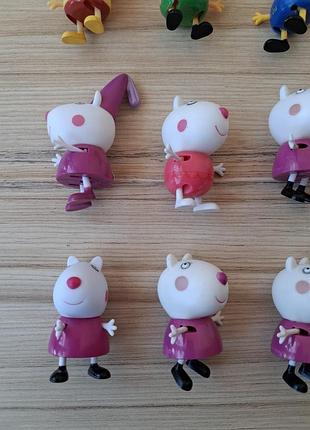 Фигурки друзья свинки пеппы peppa pig, оригинал 4