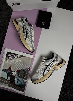 Жіночі кросівки asics gel-flux 4 white silver beige