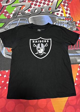 Оригінальна футболка nfl las vegas raiders / мерч американський футбол розмір xl