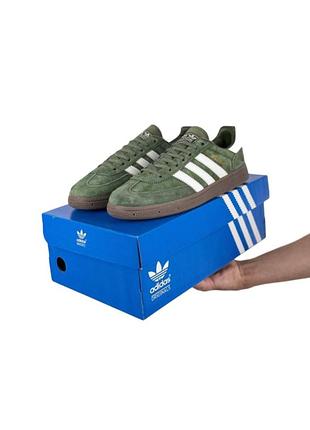 Мужские кроссовки adidas handball spezial m moos white