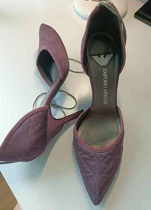 Винтажные туфли emporio armani, винтажный люкс