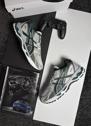 Чоловічі кросівки asics gel-nimbus 10.1 grey white green
