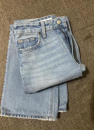Джинси wige leg zara jeans  34
