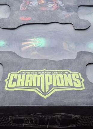 Машинка перевертається  hyper champions climber 2588 зелена