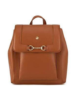 Рюкзак женский beverly hills polo club bhpc-k-043-06 коричневый