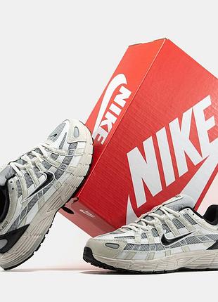Стильные кроссовки nike p-6000 gray