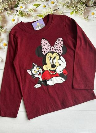 Реглан на девочку minnie mouse от primark р.92 см, 98 см (1,5-3 года)