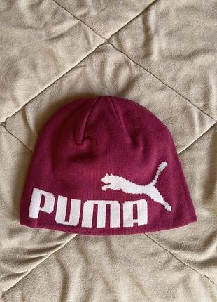 Шапка puma,двусторонняя.
