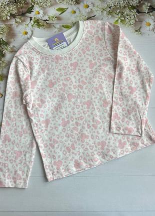 Реглан на девочку minnie mouse от primark р.92 см, 98 см (1,5-3 года)