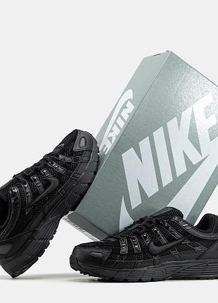 Стильні кросівки nike p-6000 total black