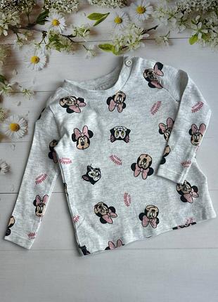 Реглан на девочку minnie mouse от primark р.68 (3-6 месяцев)