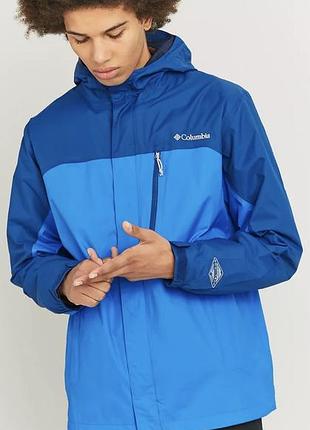 Мембранна куртка columbia pouring hyper blue adventure  (розмір л )