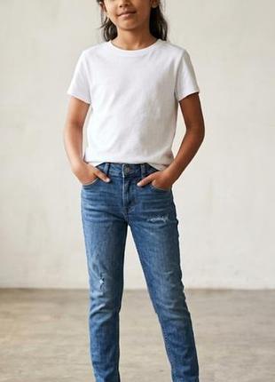 Джинсы на девочку подростка skinny fit h&m denim 12-13 лет