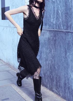 Кружевное платье zw collection