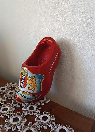 Сувенирная туфелька из амстердама / amsterdam