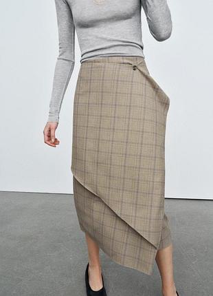 Юбка на затин zara