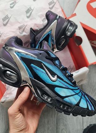 Стильные кроссовки nike air max tailwind v x skepta 'bright blue'