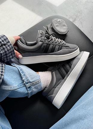Кросівки легкі зручні adidas campus x bad bunny