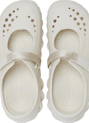 Echo mary jane clog - summit white (w8)